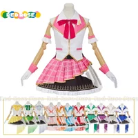 Anime Lovelive SIF2 Nijigasaki High School Uehara Ayumu/Nakasu Kasumi/Ousaka Shizuku All Members SJ Cosplay Costume