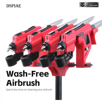 DSPIAE PT-AB Wash-Free Airbrush With Marker Rack For Gundam Scale Model Painting Hobby DIY Upgrade Craft Accessories