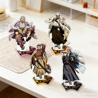 Anime Golden Kamuy Surrounding Model figure Acrylic Stand Ornament Cosplay Shiraishi Tsurumi Ogata Collecting Toy For Gift 15CM