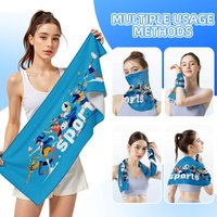 30*100cm New Cooling Towel for Gym Sports Instant Cold Feel Ice Towel Quick Dry Chilly Towel for Men Women workout Running Yoga
