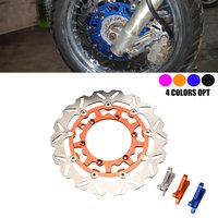 320MM Motorcycles Front Brake Discs Rotors Brake Caliper Adaptor Bracket For KTM XC SXF EXC EXCF SX XCF XCW TPI Six Days