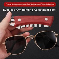 Hand Held Glasses Repair Tools Multi-Functional Hand Tool Sets Eyeglasses Temple Bend Universal Fit Frame Adjustment