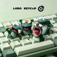 Cartoon Movie Character Lizard Series Cute Personalized Mechanical Keyboard Decoration Keycap Esc Custom Edition Periphery Gifts