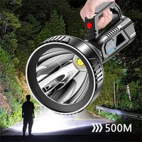 Lampe de poche LED étanche, budgétaire portable, lampe de poche de camping, budgétaire aste, déterminer la torche, injuste, extérieur