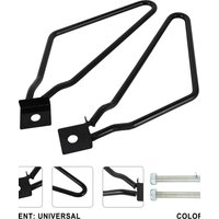 AliExpress JFGRACING Universal Bag Retro Bracket Side Box Hanging Saddle Bag Mount Accessories For KTM Honda Yamaha Kawasaki Dirt Pit Bike Motocross