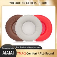 Earpads Replacement for AIAIAI TMA2 All-round Headphones TMA-2 Comfort Headset Pad Ear Cushion Covers Soft Gray Protein Leather