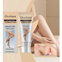 100g Leg Makeup Cream Even Skin Tone Body Foundation Waterproof Long Lasting Body Concealer Cream Natural Color Leg Makeup Fresh