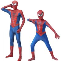 Remy Toby Spider-Man CostumeFull Body Spandex Jumpsuit with Mask Marvel Superhero Cosplay Outfit Halloween Carnival Fancy Dress