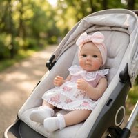 NPK 19inch Bettie Art Doll Lifelike Vinyl Body Cuddly Baby Multiple Layers 3D Skin Painting Visible Veins Collectible Toy