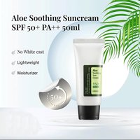COSRX Aloe Soothing Sun Cream SPF50+ PA+++ 50ml Sunscreen Cream Protector Facial Sun Block Isolation Lotion Korea Cosmetics