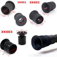 Eyepiece Protector Rubber Eye Recoil Cover Protector Flexible Scope Lens Extender Cover for Air Soft Rifle Scope Telescope