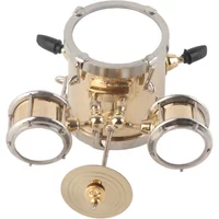 Miniature Musical Instrument Replica Drum Snare Drum Model Display Home Desktop Craft Ornaments Creative Drummer Gift
