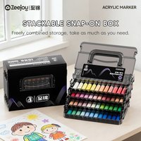 Liquid Ink Acrylic Marker Pen Set Dual Tip Waterproof Permanent Paint Marker For Rock Glass Wood Canvas DIY Art Drawing Statione
