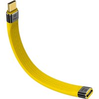 40Gbps, USB Type C Male to Female Extension Cable PD 100W, USB C Extender Cable Short Support 8K Video and Data Sync for Thunder