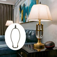 Decorative Bronze Finish Lamps Harp Kit Standard Universal Lamp Shade Support Harp DIY Lamp Shade Holder Table Lamp
