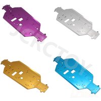 RC Car 06056 Aluminum Alloy Chassis For 1/10 HSP 94109 94110 94155 94166 94188 Nitro Off-Road Buggy Upgrade Parts