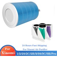Air Purifier Filter For Xiaomi Replacement Air Purifier Mi 2/1/2S/3/ 3H/Pro Air Purifier H13 With RFID With Pre Cotton