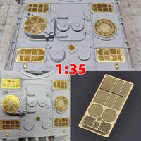 1/35 photo eatch Scale model kit Panther tank G/F/II/2 engine Air intake grille Intake hood grid Modified parts part accessory