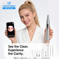 Visible Ultrasonic Electric Teeth Cleaner 500MP 100° Wide-angle Camera Plaque Tartar Calculus Stains Remover Teeth Whitening