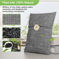 Charcoal bags Odor Absorber Activated Bamboo Charcoal Air Purifying Bag for Home Odor Eliminator Car Air Freshener