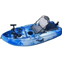 Single pedal boat propeller pedal boat SUP surfboard paddle board canoe inflatable boat ocean plastic