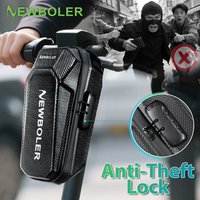 NEWBOLER 5L Electric Scooter Front Bag With Password Lock Large Capacity Electric Scooter Bag Outdoor Storage For Xiaomi Scooter