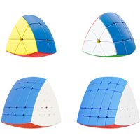 Shengshou Fünf-Achsen 2 3 4 5 Schichten Würfel 3x3 Magic Speed Cube Stickerless Professioneller Pentahedron Cubo Magico Puzzle Spielzeug