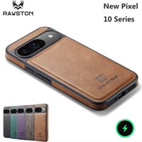 Strong Magnetic Leather Case for Google Pixel 10 Pro XL 9 8 Pixel10 Pixel9 Magnet Car Holder Shockproof Phone Cover etui