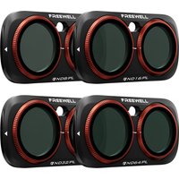 Freewell 4 Pack Quick Swap Filter Kit, ND, ND/PL, Glow Mist 1/4, CPL and LPR Filters, for Insta360 Luna Ultra Camera Accessories