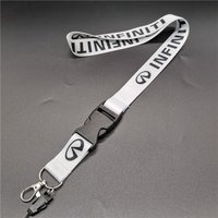 Car Lanyard Neck Straps Key Cell Phone Work ID Card Hanging Rope For Infiniti IPL Q30 Q50 Q60 Q70 QX30 QX50 QX60 QX70 QX80