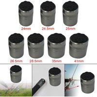 Universal Fishing Rod Butt Cap Lightweight Durable Rubber End Cap Protector Replacement for Rod Handle Repair Essential Fishing