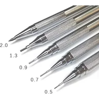 0.3/0.5/0.7/0.9/1.3/2.0mm Mechanical Pencil Office School Writing Art Painting Tools Metal Automatic Pencils Creative Stationery