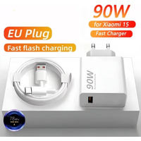 90W 6A Turbo Fast Wall Charger USB Type C Charge Cable for Xiaomi 11 12 Lite 13T 14 Ultra Redmi Note 11T 12T 13 15Pro NEW