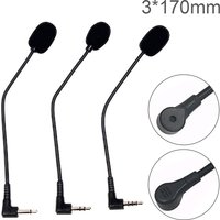 1pcs Mini 3.5mm Microphone Mic 90 Angle Bending Folding Metal Hose Microphone Capacitor Mobile Phone Notebook Loudspeaker Live