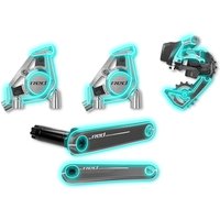 AliExpress NONE For SRAM 2024 RED Groupset - Protective Film, Road Bike Full Groupset Crank/Disc Brake/Derailleur Sticker, Bicycle Accessories
