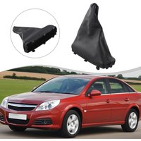 1PC Leather Parking Handbrake Boot Gaiter Black For Vauxhall For Opel For Vectra B 1995-2002 Replace 578511 Interior Parts