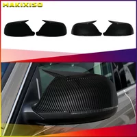 Black For Audi Q5 8R Q7 4L SQ5 Side Mirror Cover Caps 2009 2012 2013 2014 2015 2016 door wing rearview replace glossy shell case
