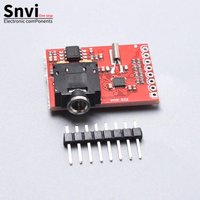 Si4703 RDS FM Radio Tuner Evaluation Breakout Module For Arduino AVR PIC ARM Radio Data Service Filtering Carrier Module