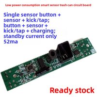 Smart Sensor Trash Can Circuit Board Accessory - Induction + Kick + Button + Charging, Low Power Consumption