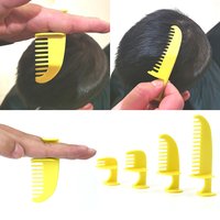 4Pcs Haircutting Template Tool Set Universal Haircut Styling Rulers Hairdresser Items Hair Cut Comb Guide Practical Trimming