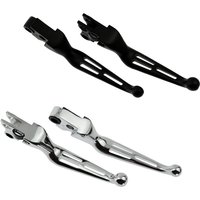 Levier d'embrayage de frein de moto en aluminium, pour Harley Touring Street Glide Sportster XL 1200 883 Softail Breakout Dyna Road King FLH