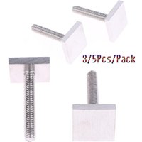 AliExpress SHIDWJ 3/5Pcs Stainless Steel M6*35mm 20X20mm T-Bolts Fit For Thule Free Ride 532 T Track Roof Mount Cycle Carrier Screws Studs Bolt