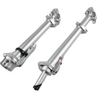 AliExpress CNC Telescopic Folding Bike Stem Double Direction Extension Handlebar For DAHON LITEPRO 25.4mm Handlebar & 28.6mm Steerer Tube