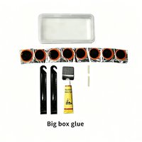 Lightweight Portable Bicycle Tyre Repair Kit Glue Free Sealant Inner Tube Fix for Mountain Road Cycling Accessories