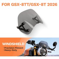 For Suzuki GSX 8T 8TT GSX-8T GSX-8TT 2026 Windshield Front Wind Deflector Motorcycle Accessories Windscreen Fairing GSX8T GSX8TT