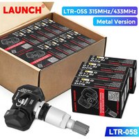 4 Pcs/8 Pcs Lot NEW LAUNCH LTR-05S TPMS Sensor 315MHz/433MHz Dual Frequency Screw-in Rubber Value Tire Pressure Monitor System