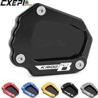 For BMW K1600B K1600GT K1600GTL K1600 B GT GTL 2017 2018 2019 2020 Kickstand Foot Side Stand Extension Pad Support Plate Enlarge