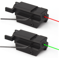 Aluminum Red Dot Scope Laser Sight with 11mm 20mm Rail Golck Laser Sight with Battery Green Laser Sight