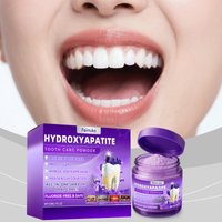 Feimuko Hydroxyapatite Tooth Powder Fluoride-Free Teeth Whitening Brighten Tooth Color Protect Gums Healthy Daily Oral Care