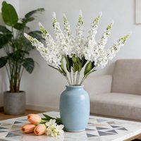 Artificial Flower Shyacinth Rattan Home Room Table Wedding Festival Decoration Outdoor Garden Yard DIY Gift Prop Casket Ornament